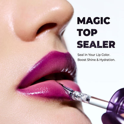 How to apply Lip Fixer in four steps, drying for two minutes