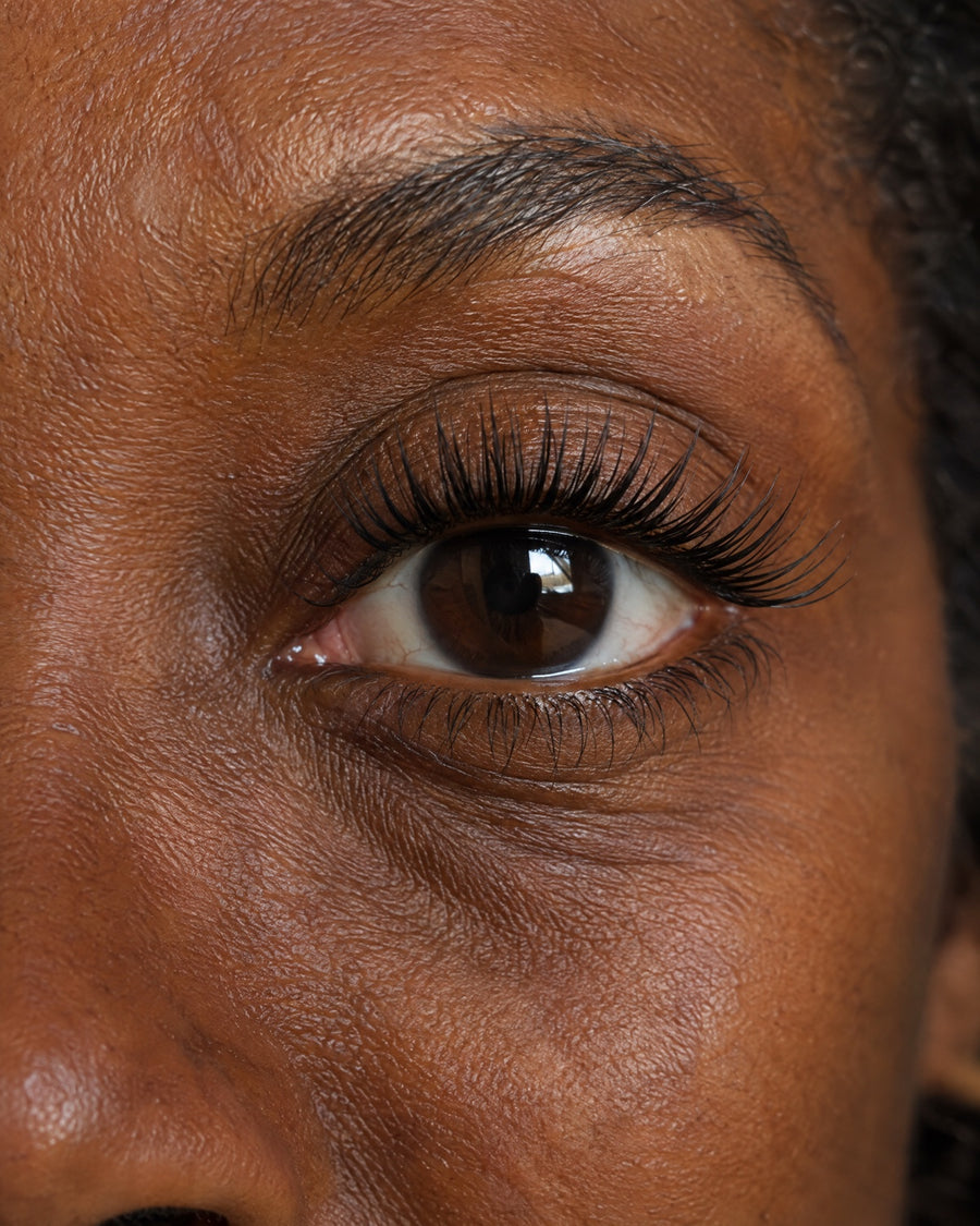 Separated Lashes Read As Natural Fullness